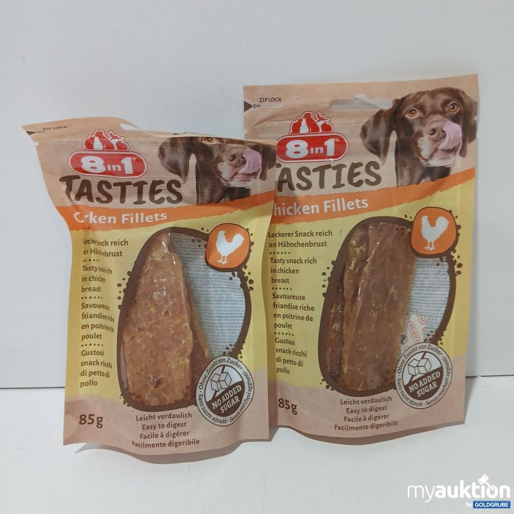 Artikel Nr. 825321 Artikel Nr. 825321: Tasties 8in1Chicken Fillets 85g