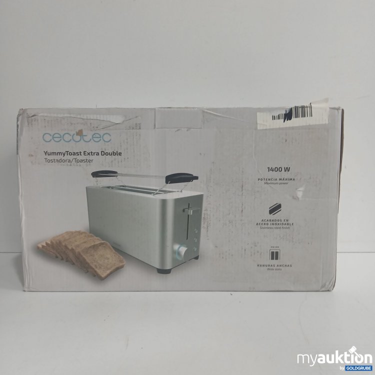 Artikel Nr. 859321: Cecotec YummyToast Extra Double Toaster 