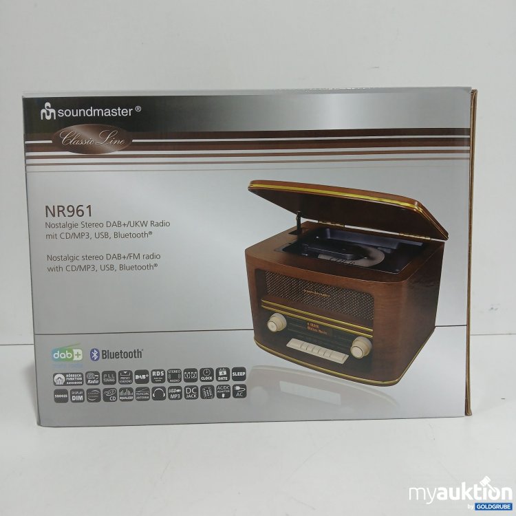 Artikel Nr. 916321: Soundmaster Classic Line NR961 Nostalgie Stereo Radio 