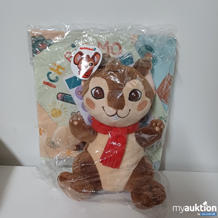 Artikel Nr. 917321: Morawa, Plüschtier ca.20cm, Malbuch, Stiker