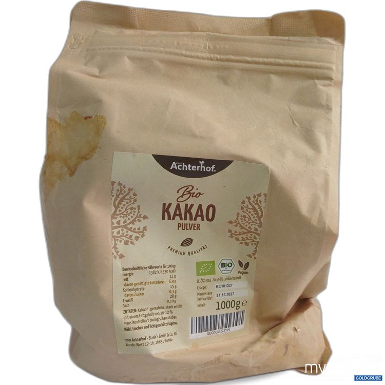 Artikel Nr. 959321: Achterhof Bio Kakao Pulver 1000g 