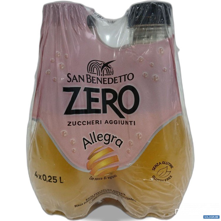 Artikel Nr. 997321 Artikel Nr. 997321: SAN BENEDETTO Zero Allegra 4x je 0,25l