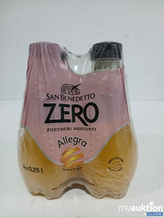 Artikel Nr. 997321 Artikel Nr. 997321: SAN BENEDETTO Zero Allegra 4x je 0,25l