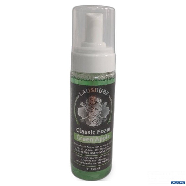 Artikel Nr. 465322 Artikel Nr. 465322: Lausbube Classic Foam Green Apple 150 ml