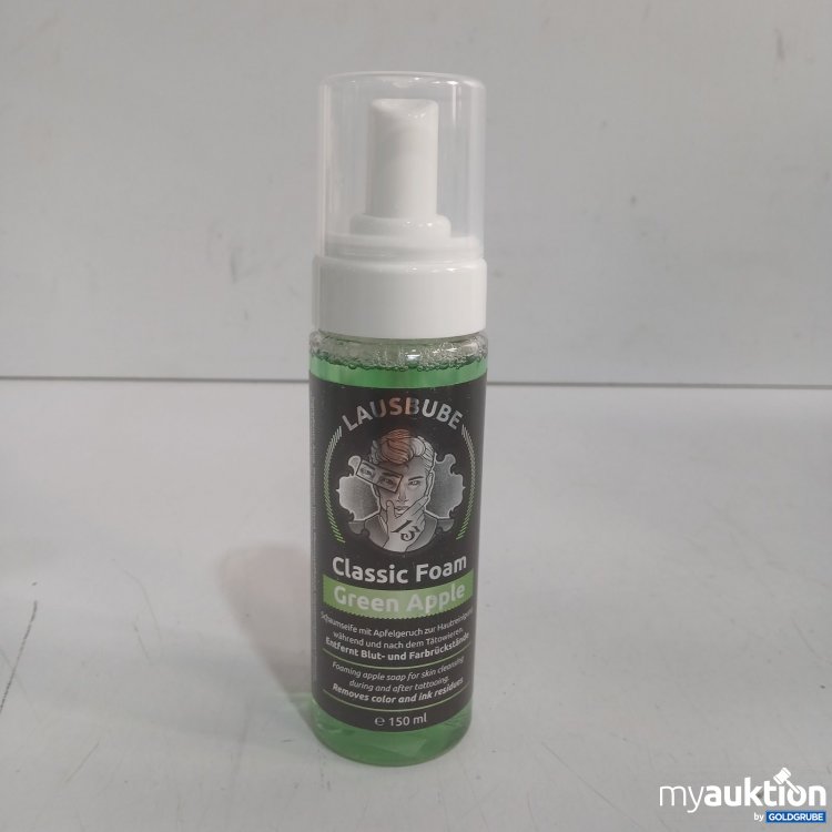Artikel Nr. 465322 Artikel Nr. 465322: Lausbube Classic Foam Green Apple 150 ml