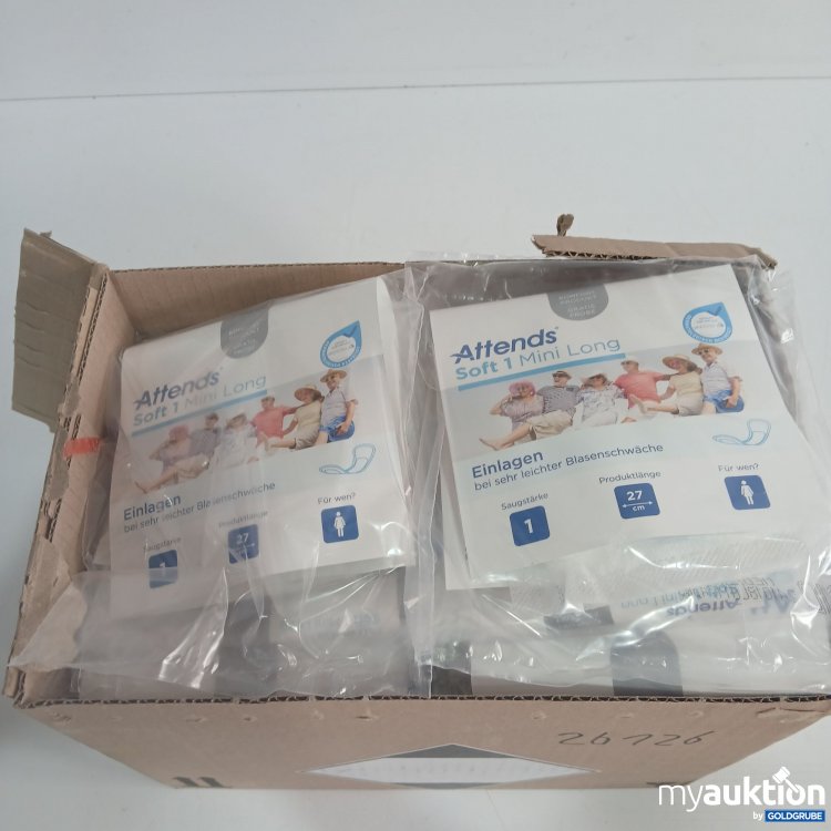Artikel Nr. 848322: Attends Soft 1 Mini Long Einlagen 27cm 
