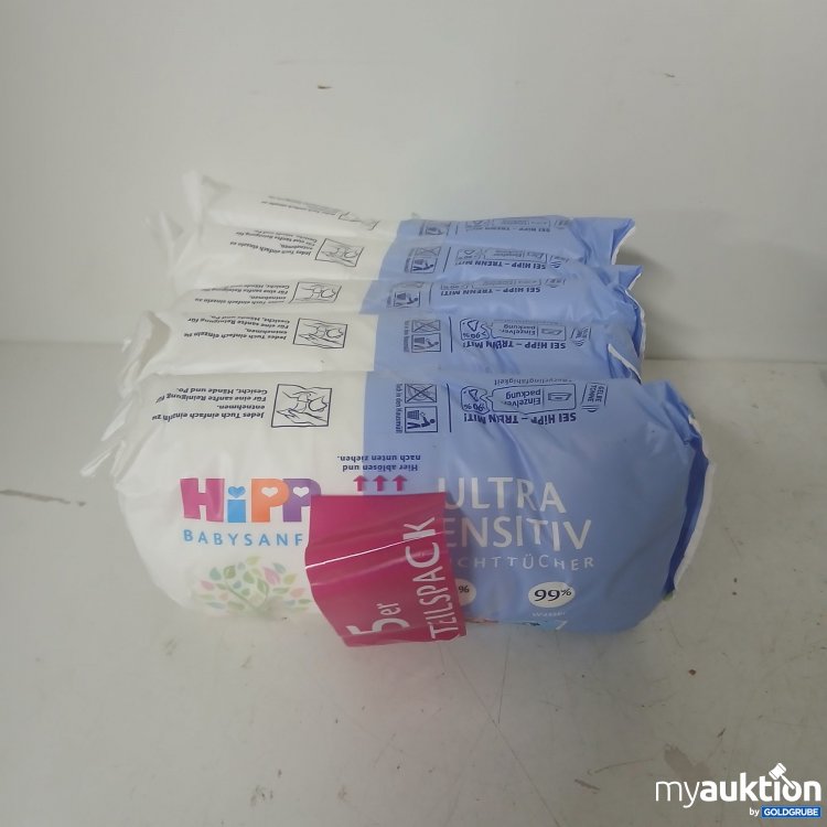 Artikel Nr. 906322 Artikel Nr. 906322: Hipp Ultra Sensitive Feuchttücher 5er Pack