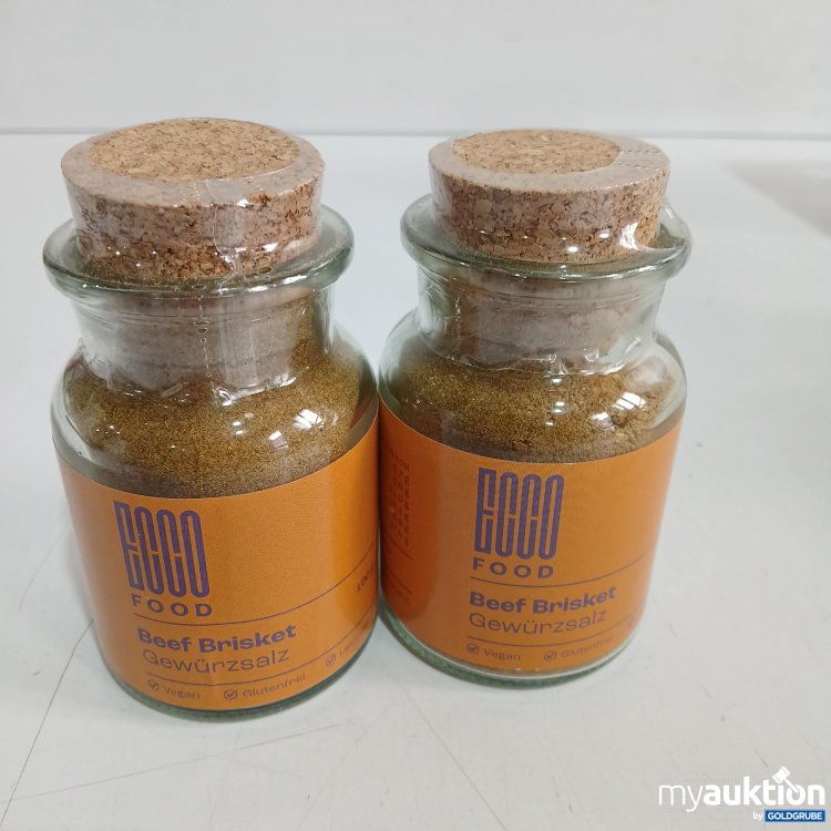 Artikel Nr. 920322 Artikel Nr. 920322: Ecco Food Beef Brisket Gewürzsalz 2x100g