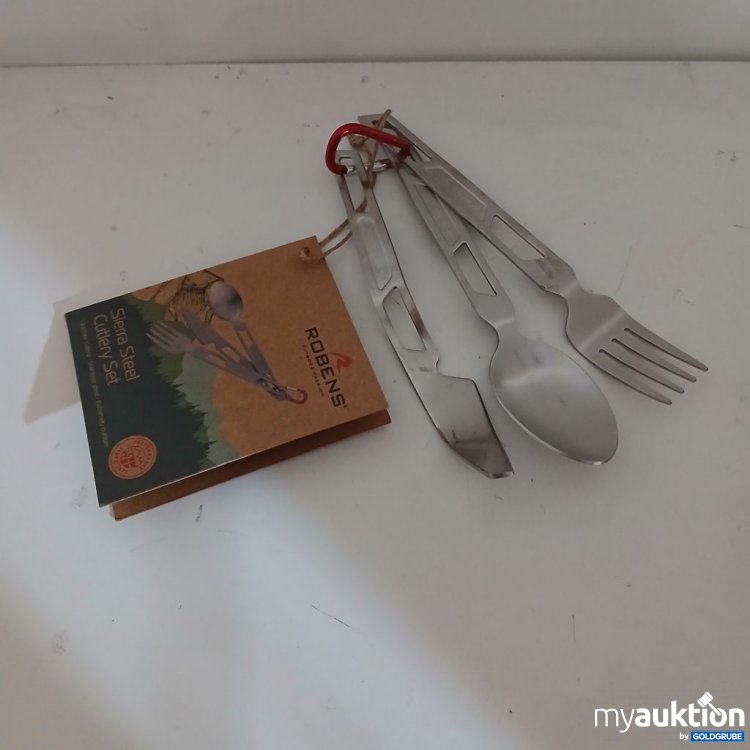 Artikel Nr. 922322: Robens Sierra Steel Cutlery Set 3-teilig