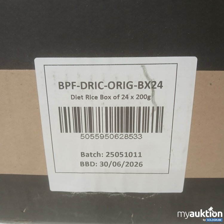 Artikel Nr. 942322 Artikel Nr. 942322: Bulk Diet Rice abgelaufen 24x200g