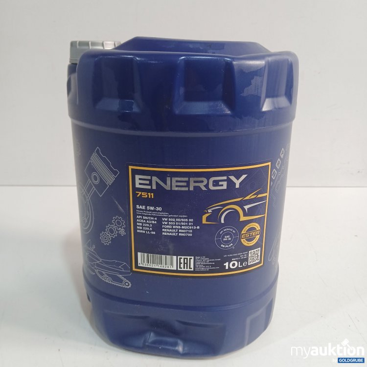 Artikel Nr. 961322: Mannol Energy 7511 Sae 5W-30 10l