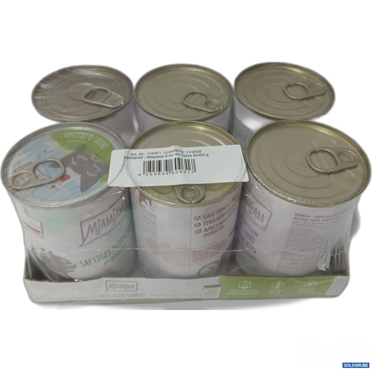 Artikel Nr. 973322: Mjamjam  für die Katze 6x400 g