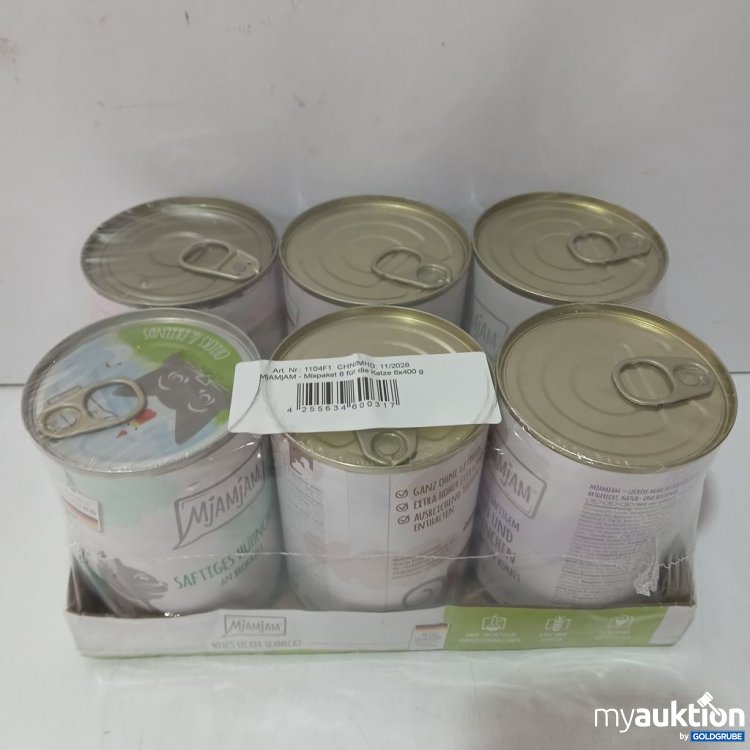 Artikel Nr. 973322: Mjamjam  für die Katze 6x400 g