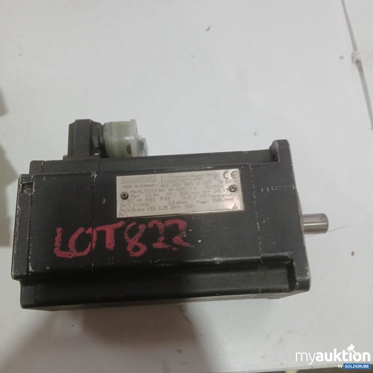 Artikel Nr. 977322 Artikel Nr. 977322: Siemens 3~ Permanent Magnet Motor 1 FT5042-1AF71-4A80