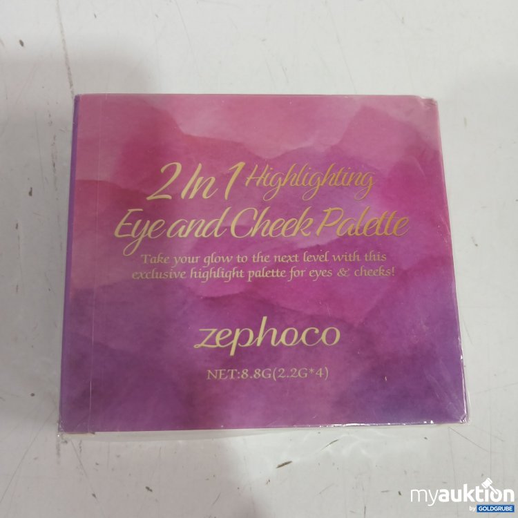 Artikel Nr. 979322: Zephoco 2in1 Highlighing Eye and Cheek Palette 8,8g 