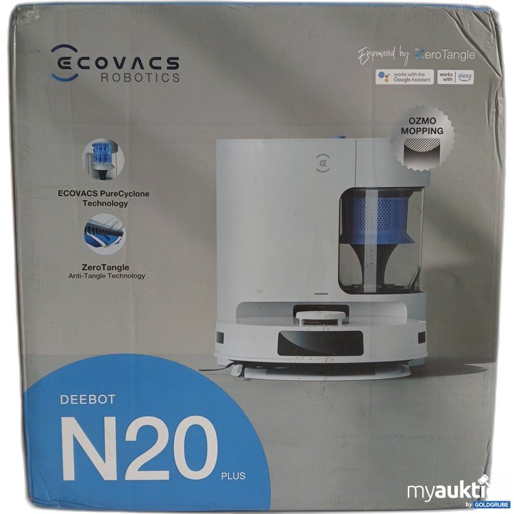 Artikel Nr. 445323: Ecovacs Robotics Saugroboter Deebot N20 Plus in Weiß, Model.No. DKX56
