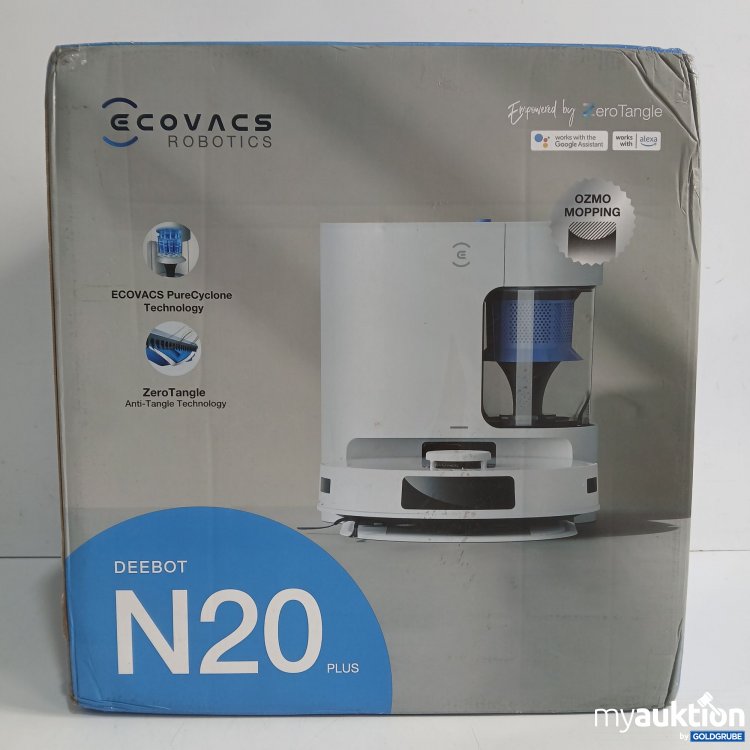 Artikel Nr. 445323: Ecovacs Robotics Saugroboter Deebot N20 Plus in Weiß, Model.No. DKX56