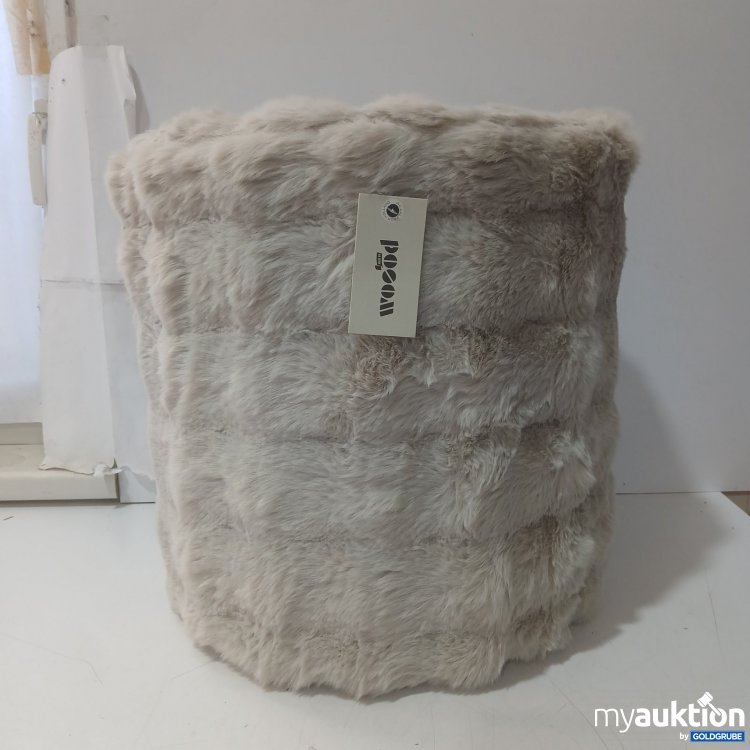 Artikel Nr. 469323 Artikel Nr. 469323: Olven High pouf Natural Hocker Plüsch 377650-N