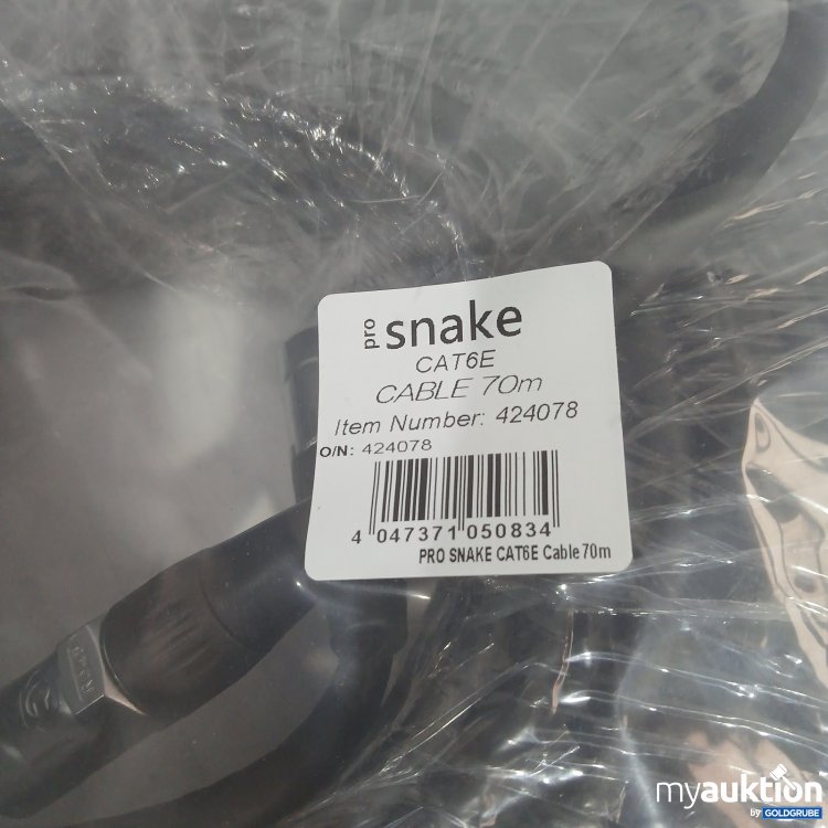 Artikel Nr. 471323 Artikel Nr. 471323: pro snake CAT6E Kabel 70 m