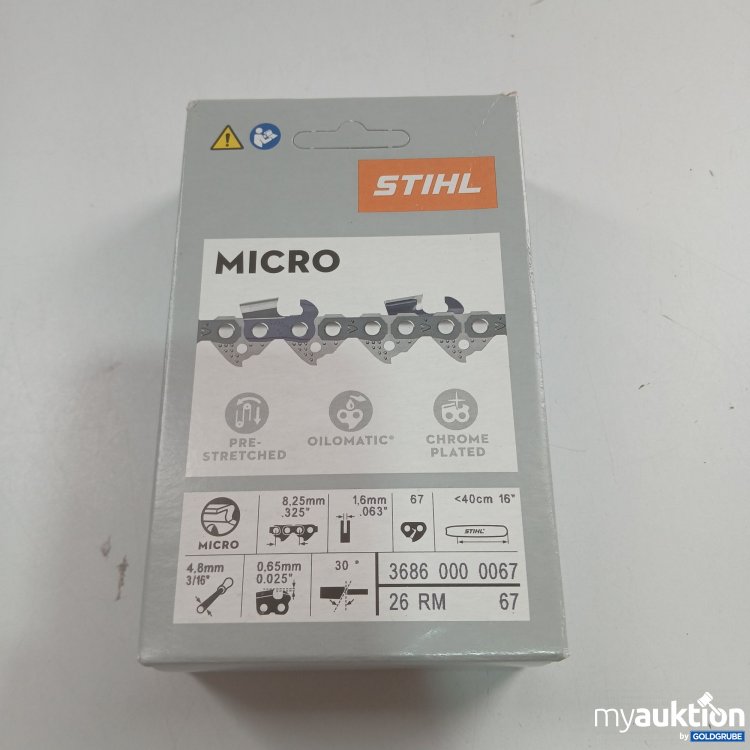 Artikel Nr. 518323: Stihl Micro Sägekette 36860000067 26RM 