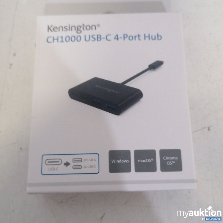 Artikel Nr. 678323: Kensington CH1009 USB-C 4-Port Hub