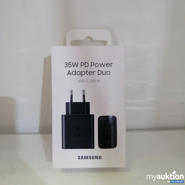 Artikel Nr. 759323 Artikel Nr. 759323: Samsung 35W PD Power Adapter duo