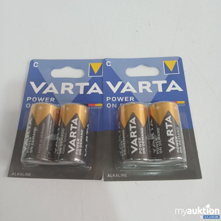 Artikel Nr. 809323 Artikel Nr. 809323: Varta Power on Demand Alkaline C Batterien 2Pack