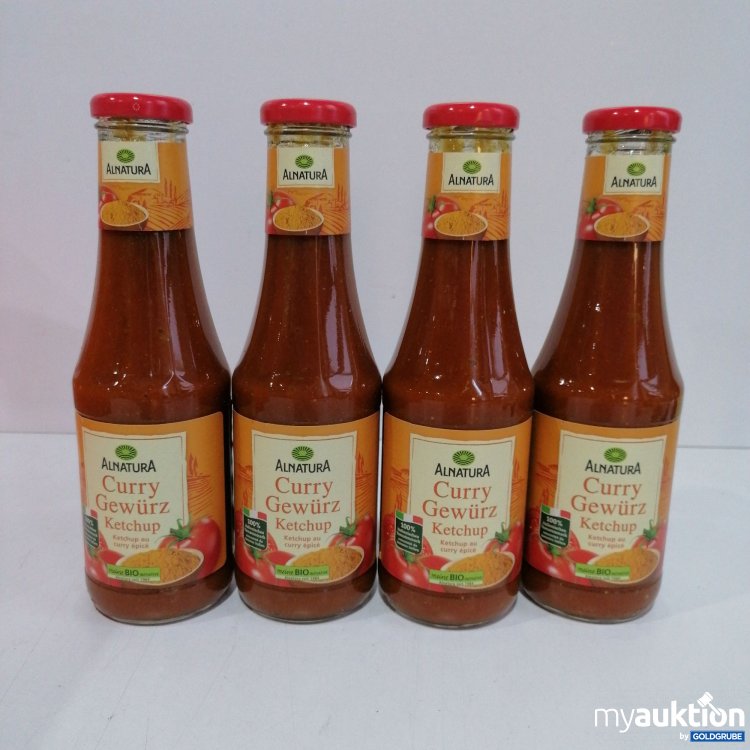 Artikel Nr. 844323 Artikel Nr. 844323: Alnatura Curry Gewürz Ketchup 4x500ml