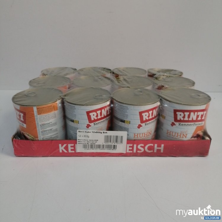 Artikel Nr. 855323: Rinti Huhn 12x800g