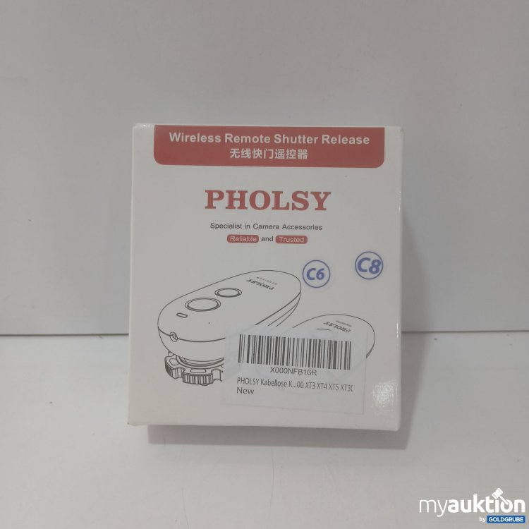 Artikel Nr. 873323 Artikel Nr. 873323: Pholsy Wireless Remote Shutter Release