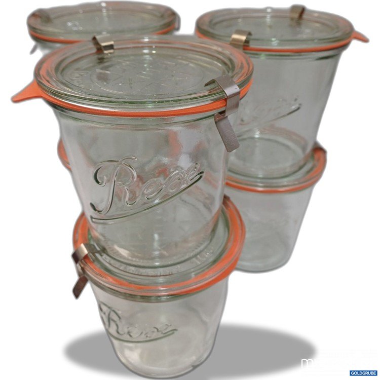 Artikel Nr. 877323: Rex Einmachgläßer 6Stk. Höhe 10cm