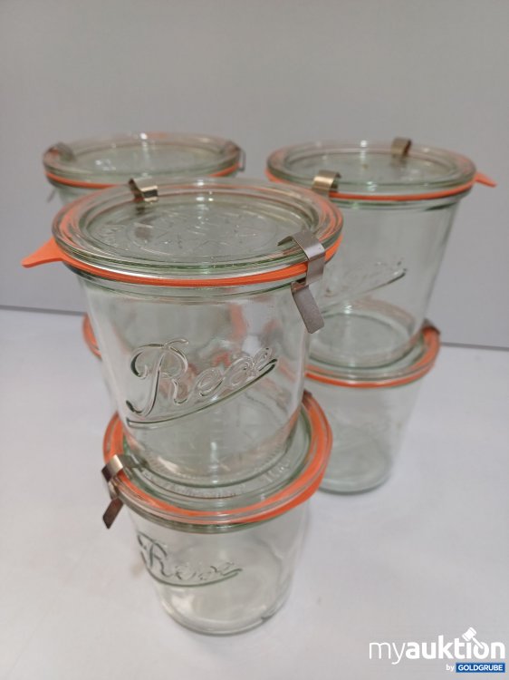 Artikel Nr. 877323: Rex Einmachgläßer 6Stk. Höhe 10cm