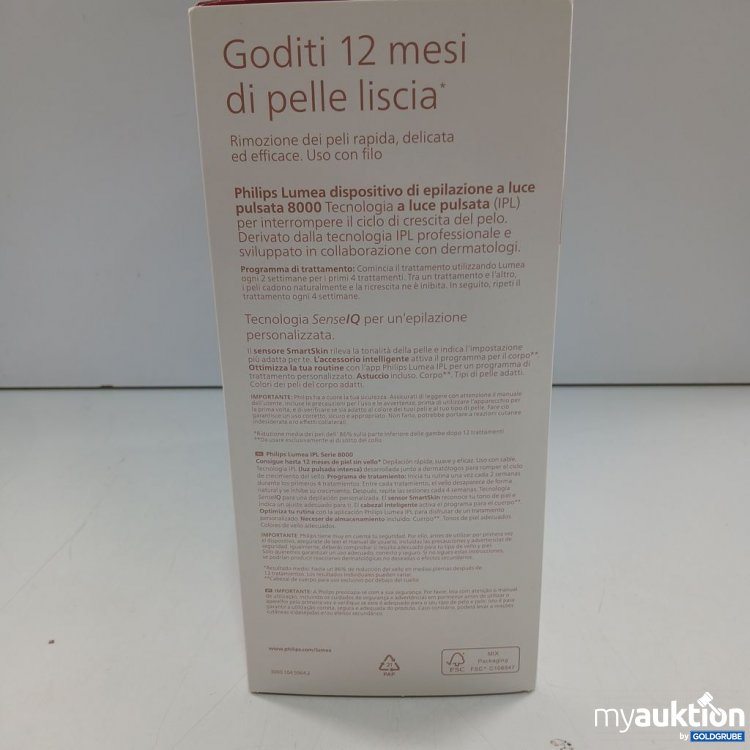 Artikel Nr. 921323: Philips Lumea IPL Hair Removal 8000 BR940