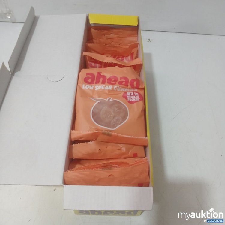 Artikel Nr. 942323 Artikel Nr. 942323: ahead Low Sugar Gummies Sweet Peaches 900 g (18 x 50 g) abgelaufen