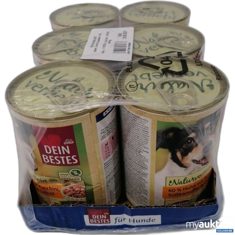 Artikel Nr. 951323: Dein Bestes Hund Huhn mit Zucchini 6x400g
