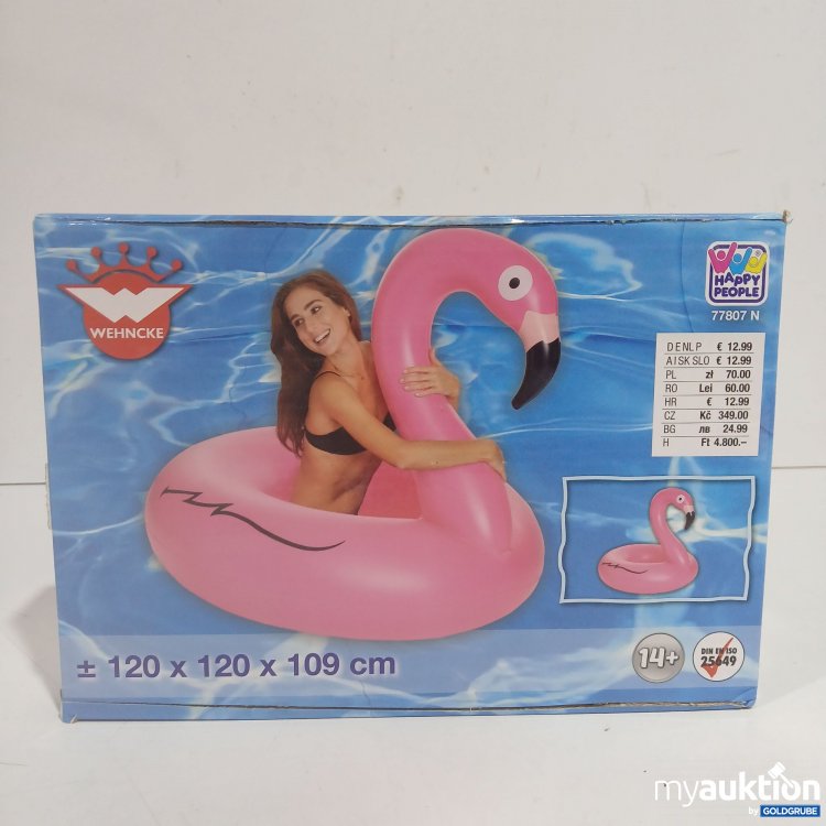 Artikel Nr. 964323: Wehncke XL Schwimmring Flamingo 120x120x109cm 