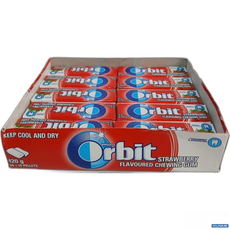 Artikel Nr. 997323 Artikel Nr. 997323: ORBIT Strawberry Chewing Gum 20 Packungen