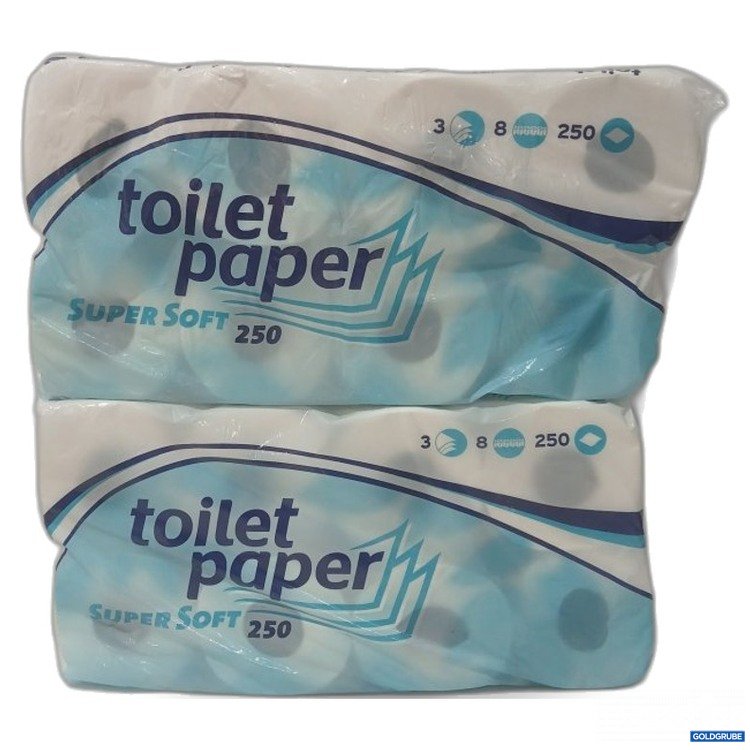 Artikel Nr. 466324: Toilet Paper Super Soft je 8 Rollen mit 250Blatt