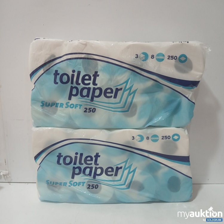 Artikel Nr. 466324: Toilet Paper Super Soft je 8 Rollen mit 250Blatt