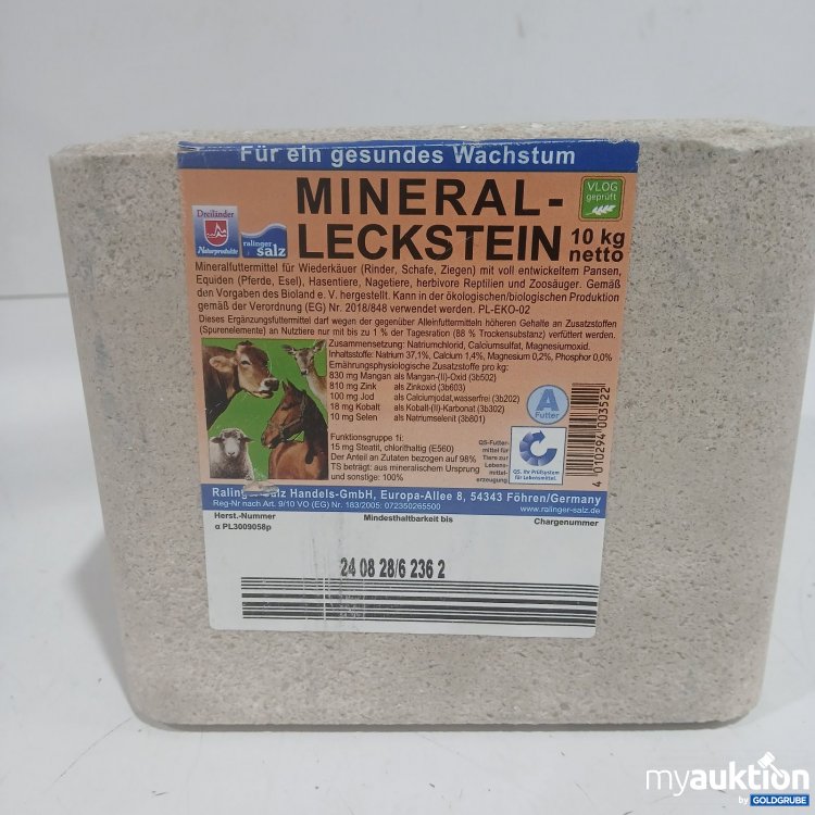 Artikel Nr. 477324 Artikel Nr. 477324: Mineral-Leckstein 10 kg