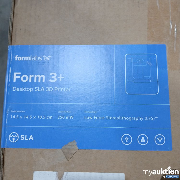 Artikel Nr. 520324 Artikel Nr. 520324: Formulars Form3+ Desktop SLA 3D Printer