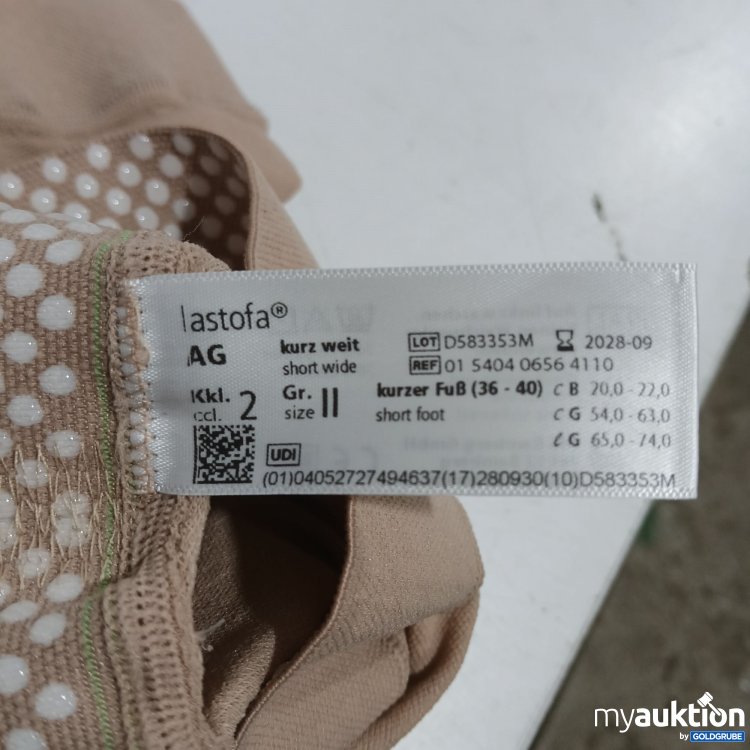 Artikel Nr. 523324: Lastofa medizinische Kompressionsstrümpfe kurzer Fuß 36-40cm  