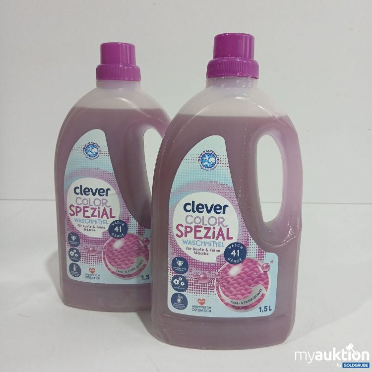 Artikel Nr. 827324 Artikel Nr. 827324: Clever color Spezial Waschmittel je 1,5L