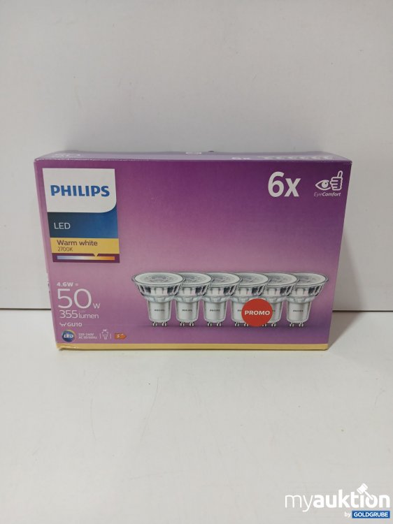 Artikel Nr. 854324 Artikel Nr. 854324: Philips GU10 50W 6x