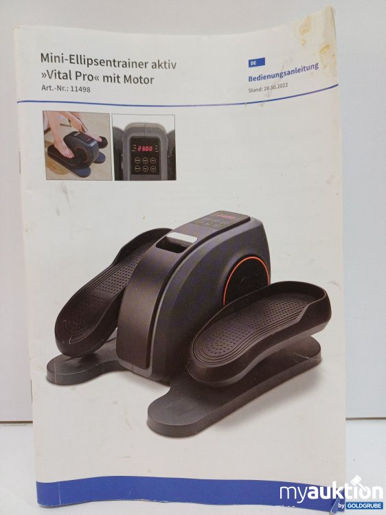 Artikel Nr. 877324 Artikel Nr. 877324: Mini-Ellipsentrainer aktiv Vital Pro mit Motor