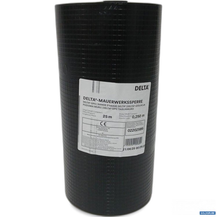 Artikel Nr. 892324: DELTA Mauerwerksperre 25 m