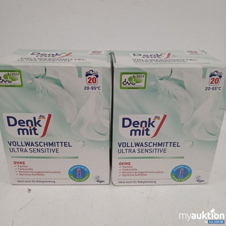Artikel Nr. 963324: Denk mit Vollwaschmittel Ultra Sensitive 1,35 kg