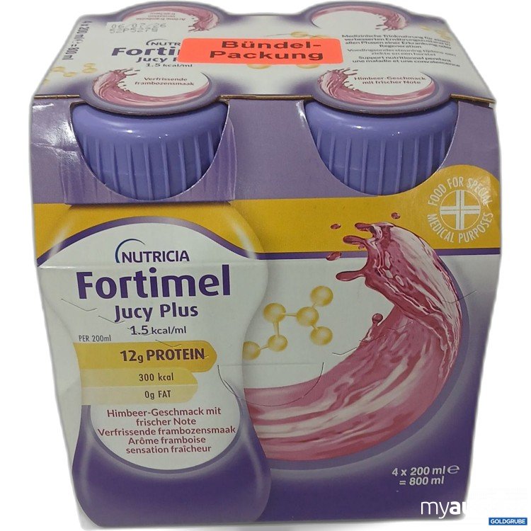 Artikel Nr. 967324: Nutricia Fortimel Jucy Plus Himbeer Geschmack 4×200ml