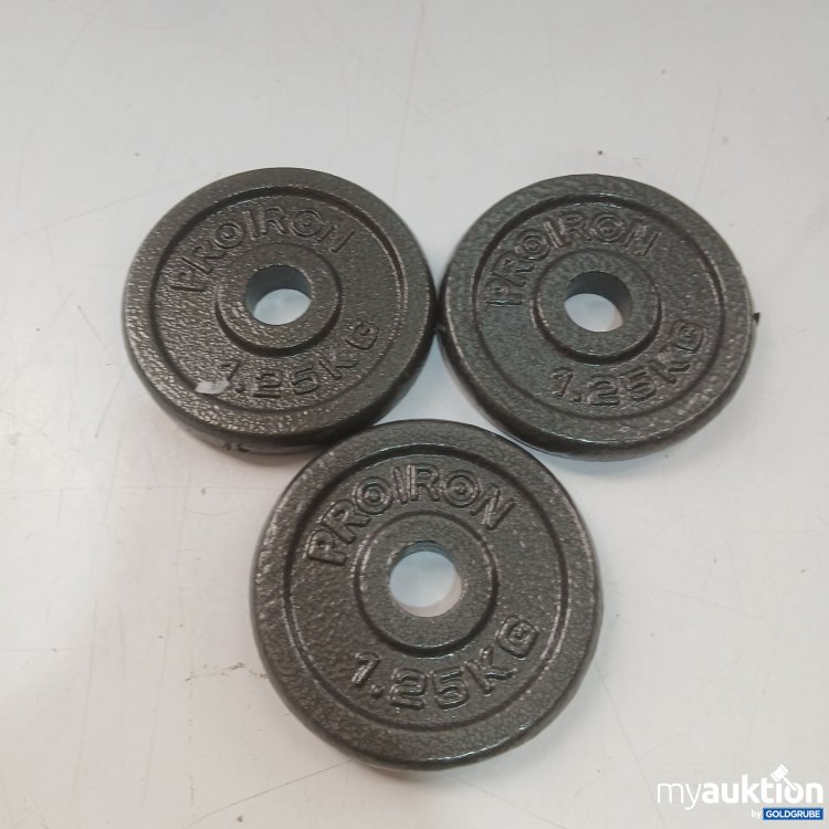 Artikel Nr. 987324 Artikel Nr. 987324: Proiron 3x1.25kg Gewichte