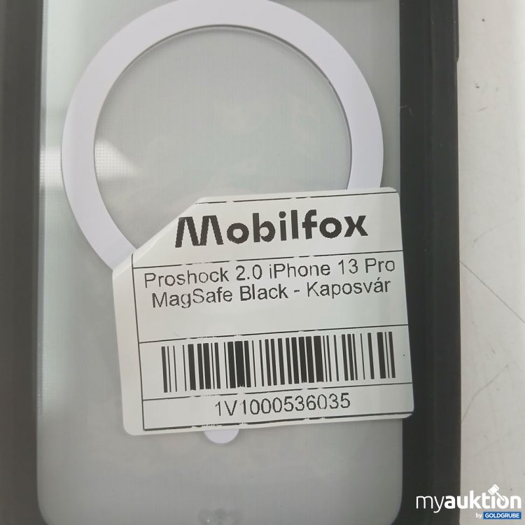 Artikel Nr. 993324 Artikel Nr. 993324: MOBILFOX Proshock 2.0 iPhone 13 Pro MagSafe Black